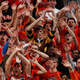 Illustration for article titled Excited Virginia Fans Storm Court To Beat Shit Out Of Duke Basketball Team